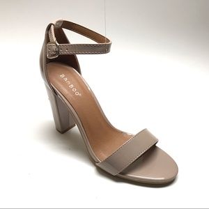 Natural Ankle Strap Heels